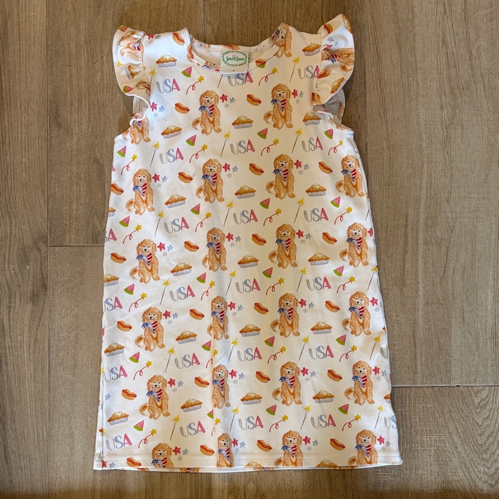 USA Themed Kids Dress